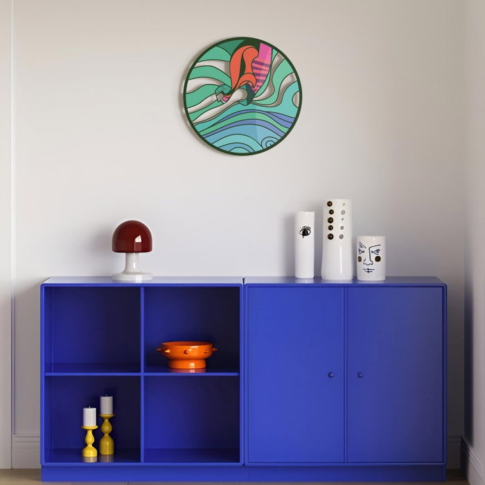 Wallity Nature’s Melody - APT821 69 Accesorio de Pared de Metal Decorativo Multicolor Wallity Nature’s Melody - APT821 69 Accesorio de Pared de Metal Decorativo Multicolor